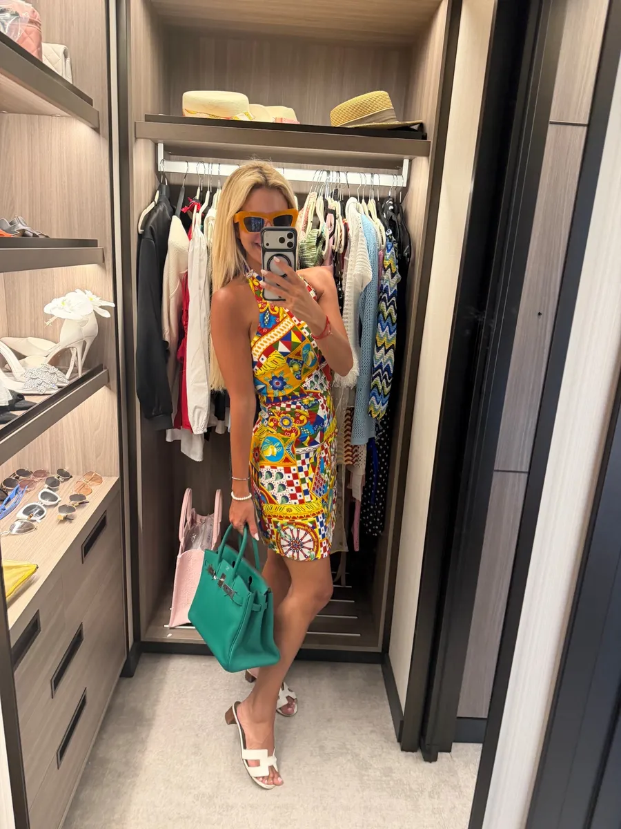 Printed Vaccation Dress